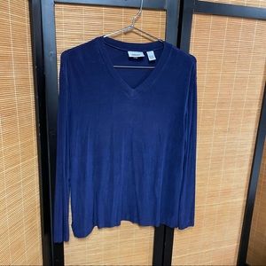 Chico’s Blue V neck